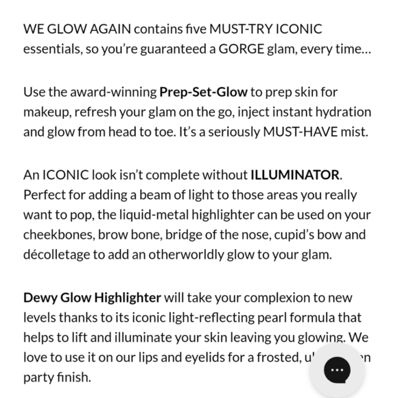 ICONIC LONDON Lasting Impression We Glow Again Full Size Kit & Makeup Bag - Picture 6 of 11